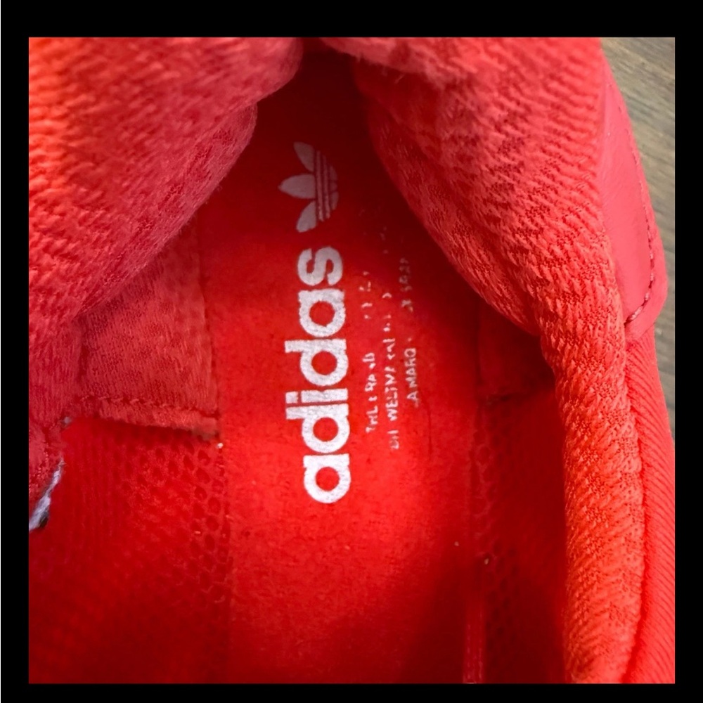 Adidas I-5923 Boost Scarlet Red Men’s Size 8 Sneakers D97346 Iniki Runner EUC - Picture 14 of 15